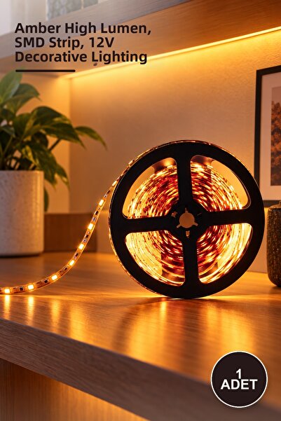 Yenilig 1 buc. CT-4538A Ct-4538 12W 240 Chip LED bandă de interior - Amber Hi...