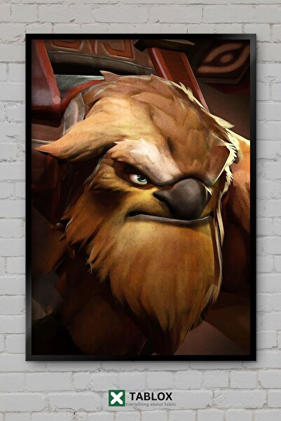 tablomaxtbx Earth Shaker Dota Χαρακτήρας βιντεοπαιχνιδιού Fantasy Warrior Δια...
