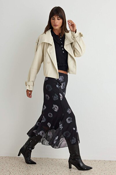 Trendyol Collection Multicolor*001 Skirt Twoaw26Et00088