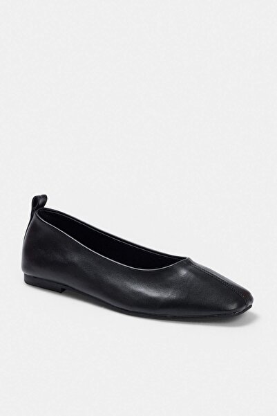 TRENDYOL SHOES Μαύρες Γυναικείες Μπαλαρίνες TAKAW27BE00014