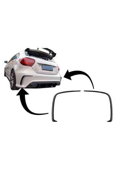 tuningset Prelungiri bara spate compatibil cu Mercedes A-Class W176 2012-2018...