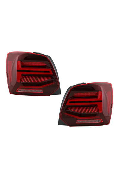 tuningset Stopuri Full LED compatibile cu VW Polo 6R 6C 61 2011-2017 cu semna...