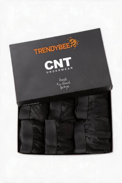 CNT Erkek Likralı 6'lı Boxer Premium Paket