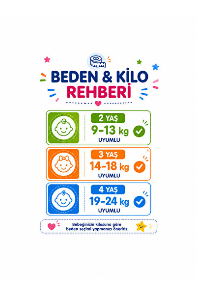 Özyıldırım Çarşı Pazar Çocuk Alıştırma Külodu