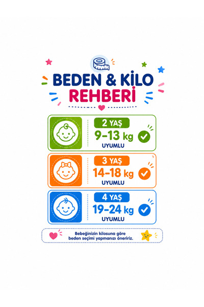 Özyıldırım Çarşı Pazar Çocuk Alıştırma Külodu