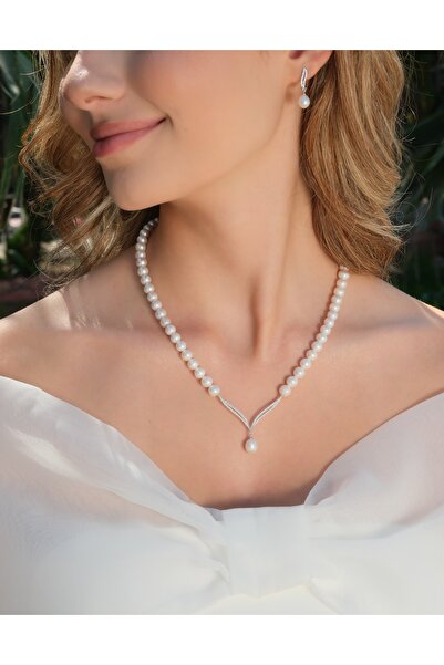 İlkin Gerçek Doğal İnci Set – ST064