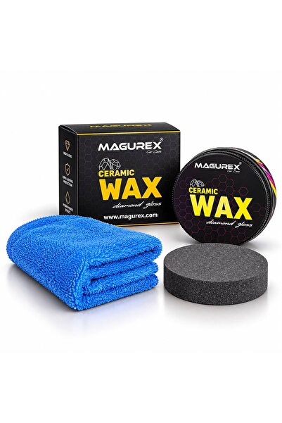 MAGUREX Seramik Wax 200 gr Hidrofobik Oto Cila Boya Koruma ve Parlatıcı Uzun ...