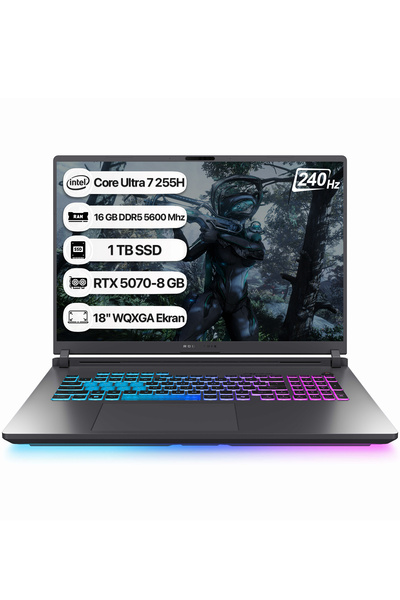 ASUS ROG Strix G18 G815LP-S9215 Intel Core Ultra 7 255HX 16GB 1TB RTX5070-8GB...