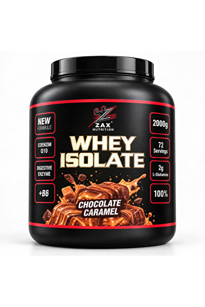 zax nutrition KAREMEL WHEY KİTAPÇIK HEDİYELİ 2000 GR