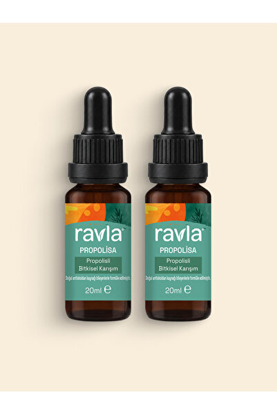 Ravla 2'li Ürün - Propolisa Propolisli Bitkisel Karışım - 20ml