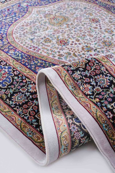 Naar Halı Kumkapı Series S163A Luxury Modal Silk Woven Prayer Rug