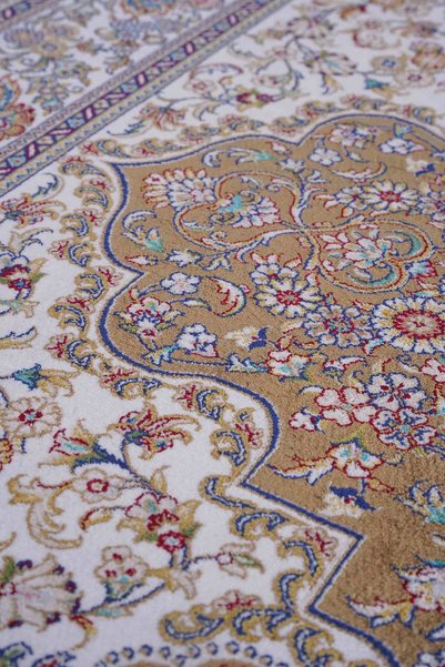 Naar Halı Kumkapı Series S818A Luxury Modal Silk Woven Prayer Rug