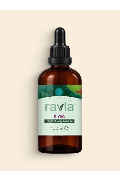 Ravla 5 Yağ Bitkisel Yağ Karışımı - 100ml