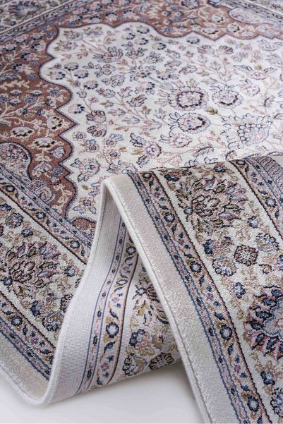 Naar Halı Hereke Series Sf173A Luxury Bamboo Silk Woven Prayer Mat