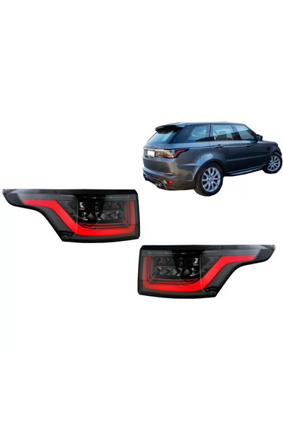 tuningset Stopuri cu LED-uri compatibile cu Rover Range Sport L494 2013-2017 ...