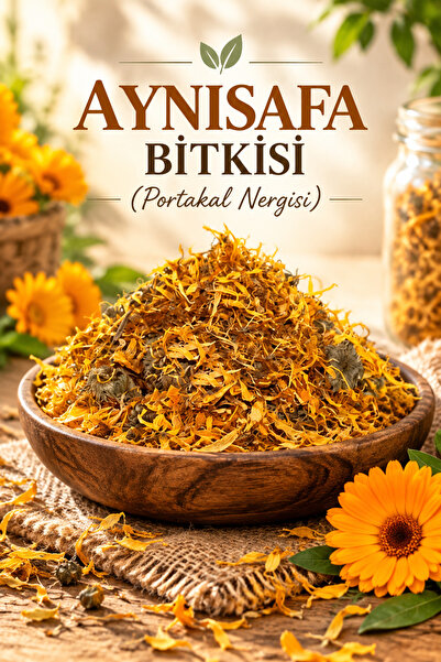 Aktarzane Calendula Herb Premium (Orange Nergisi)'' Orange'' 30 Gr.