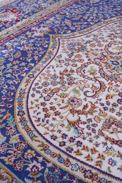 Naar Halı Kumkapı Series S163A Luxury Modal Silk Woven Prayer Rug