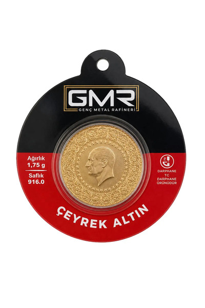 GMR ÇEYREK ALTIN 1.75 GRAM 22 AYAR