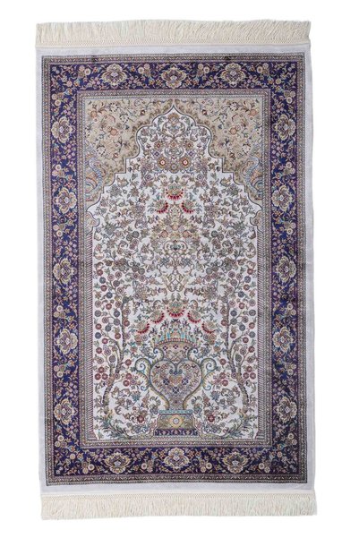 Naar Halı Kumkapı Series S818A Luxury Modal Silk Woven Prayer Rug