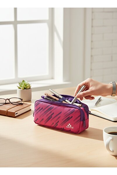 Kidessa Astral 10783 Double Compartment Luxury Pen Holder
