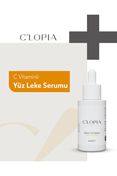 C'LOPIA BEAUTY مصل فيتامين C المضاد للعيوب، حمض الهيالورونيك، البروبوليس، تفت...