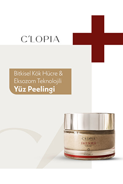 C'LOPIA BEAUTY Bitkisel Kök Hücre & Eksozom Teknolojili Yüz Peelingi Leke Kar...