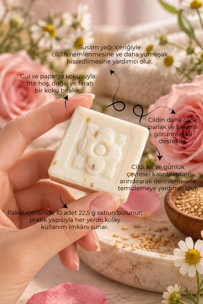 La Diva Natural Boutique Rose Soap 10X22.5 Gr