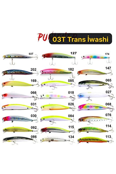Fujin Punisher 105mm 16gr Maket Balık 03T Trans İwashi