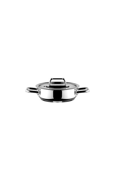 Aryıldız Colombus Metal Handle Glass Cover Sahan - 16 cm