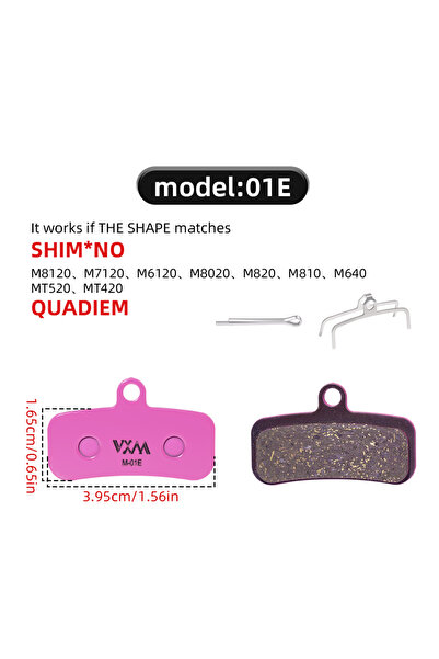 Choice 01E 1 Pairs M375 M445 M446 Outdoor Cycling Wear-resistant Bicycle Disc...