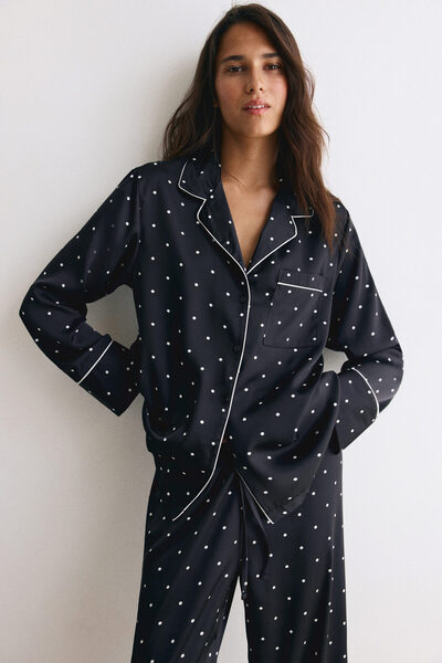H&M Saten Pijama Takımı