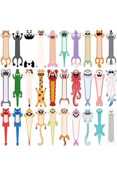 Choice 30pcs 30pcs Frog Panda Cat Animals Bookmarks Paper Material Perfect fo...