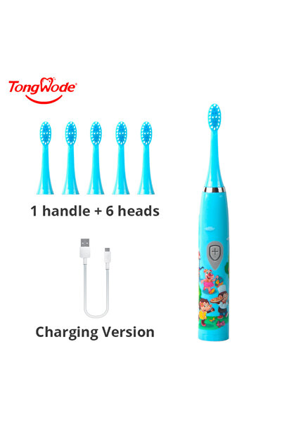 Choice Electric Toothbrush Children Sonic Electric Toothbrush Colorful Cartoo...