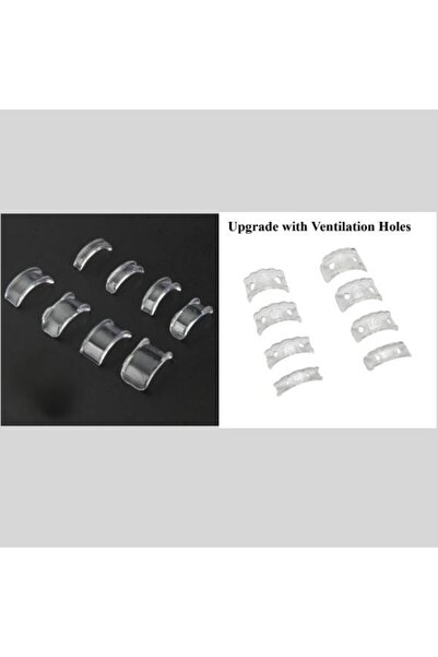 choice2 16pcs of 1set 8 Sizes Silicone Invisible Clear Ring Sizer Anti-Loss P...