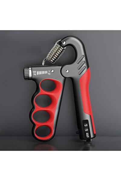 Choice4 Mechanical Red 5-100Kg Hand Gripper Gym Wrist Expander Hand Strengthe...