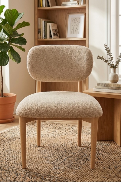 ELHOŞ Bohemian Chair Cover Flexible Washable Chair Cover