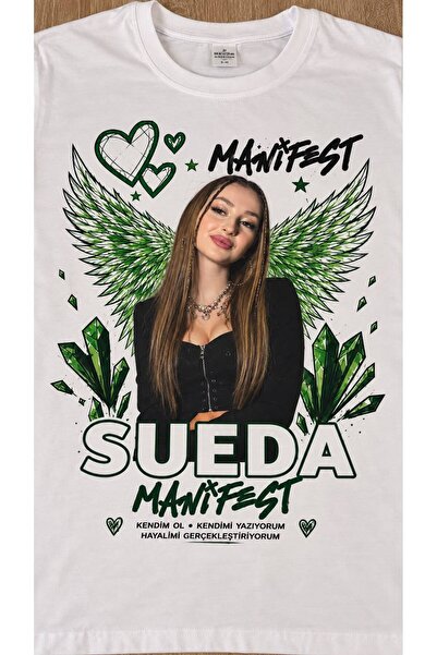 SİBELİZE Manifest Suheda Kanat Tasarımlı T-shirt