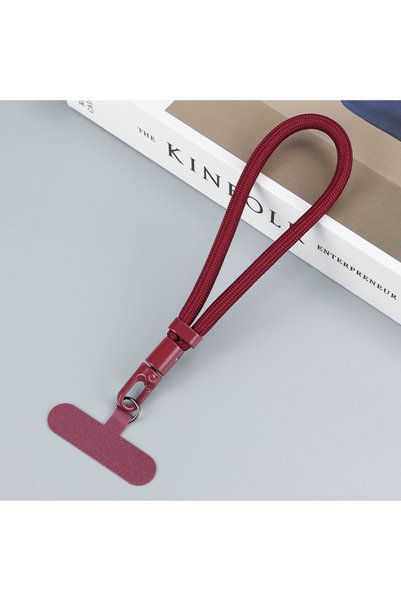 Choice red Universal Adjustable Phone Lanyard Self-locking Anti-drop Design D...