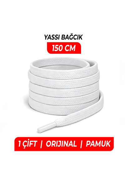 Wonkey Yassı Sneakers Spor Ayakkabı Bağcığı , Düz Bağcık , Yüksek Kaliteli Ba...