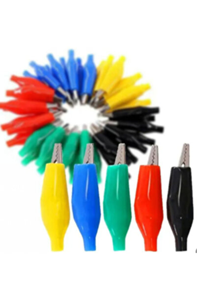 Choice1 20pcs 35mm 20pcs 5 Colors Alligator Clips 28mm 35mm 45mm Crocodile El...