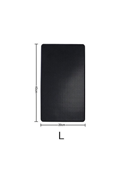 Choice (L-20X40cm) Big Car Dashboard Sticky Anti-Slip PVC Mat Silicone Anti-S...