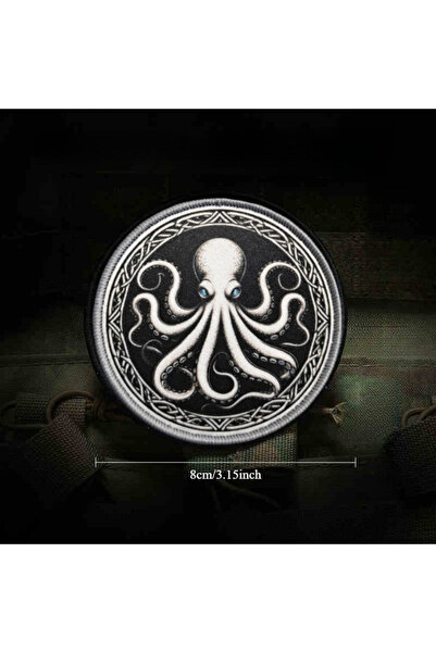 Choice CUSTOM-3521 2026 New Octopus Tactical Patch, Morale Badge, Armband, Fo...
