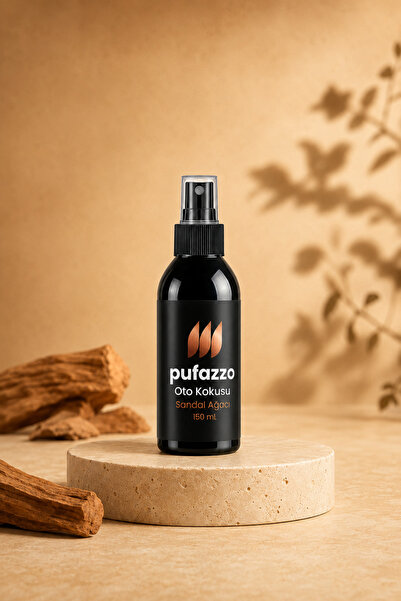 PUFAZZO Sprey Oto Kokusu 150 ml - Araba Kokusu, Araç İçi Koku Giderici (Sanda...