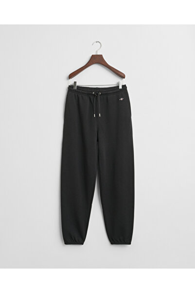 Gant Kadın Siyah Regular Fit Eşofman Altı