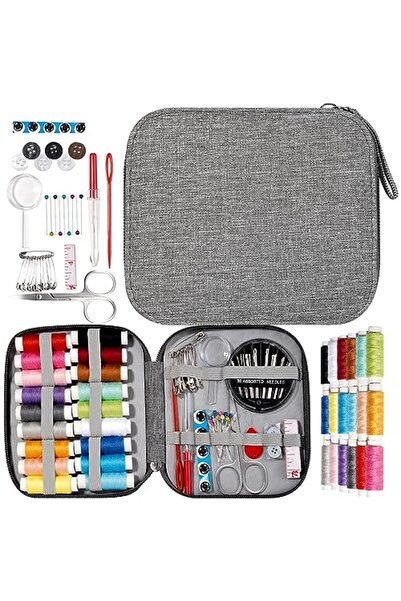 Choice Grey 1 Set Sewing Kit Essential Sewing Supplies for Small Repairs Basi...