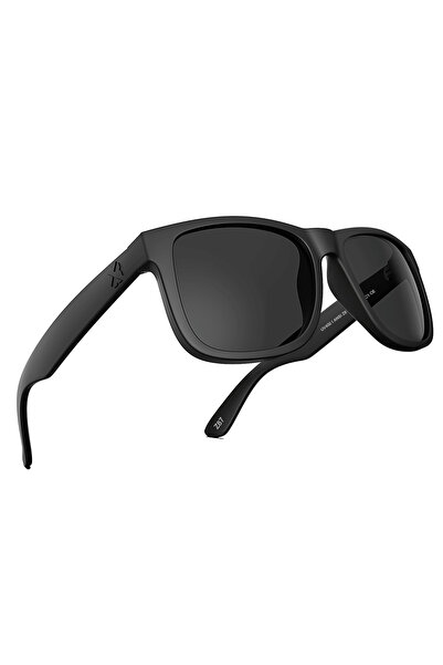 Choice نظارات شمسية سوداء رمادية XXL158mm MAXJULI XXL Z87 للرجال ذوي الرؤوس ا...