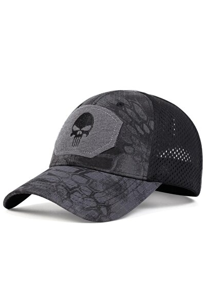 Choice SFH5 2025 NEW Skull Embroidered Top with Patch Breathable Baseball Cap...