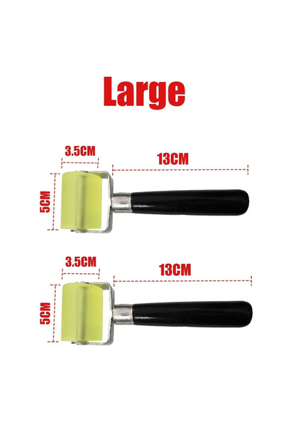 Choice4 2PCS Large 3/5cm Width Rubber Seam Roller for Wallpaper Car Sound Dea...