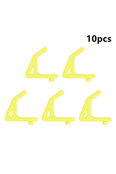Choice3 10pcs Yellow 5/10pcs Universal Hooks For Shelving With 10.3mm Hole Sp...