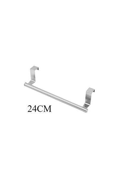 Choice Silver-S Towel Rack Over Door Stainless Steel Towel Bar Storage Organi...